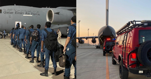 Qatar sends Lekhwiya rescue team to Beirut to assist in search, rescue operations