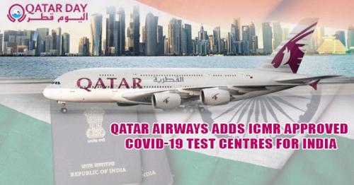 Attention Indian Travelers: Qatar Airways adds ICMR approved Covid-19 test centres for India