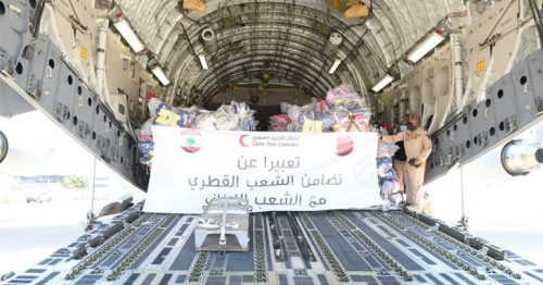 Two Cargo Aircraft Carrying Medical Aid Arrive in Beirut