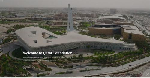 Qatar Foundation website