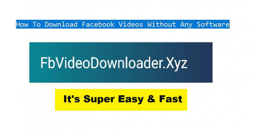 How to Download Facebook Videos For Free?