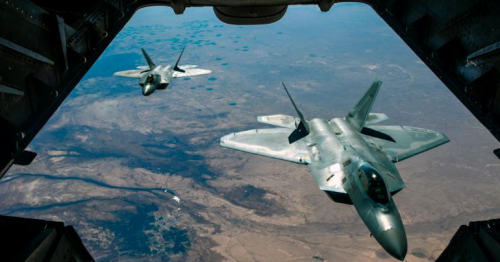 US jets intercept Russian military aircraft off the Alaskan coast