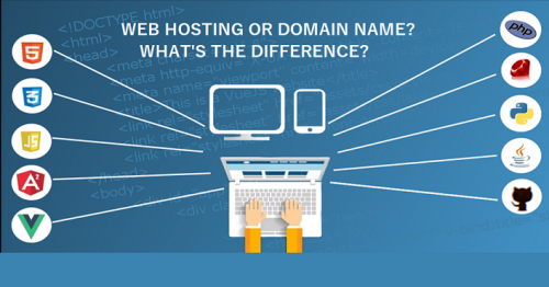 What's the difference between Web Hosting or Domain Name?