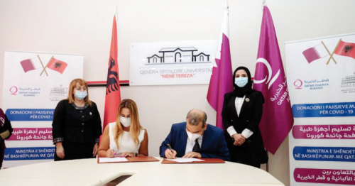Qatar Gives Aid to Albania to Help Fight COVID-19