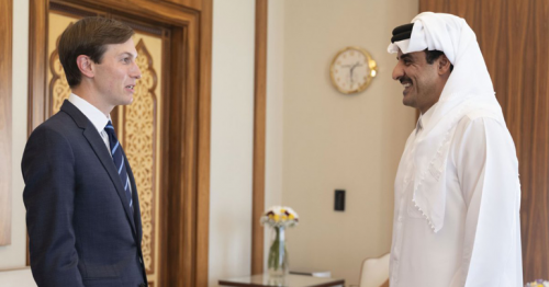 Qatar Amir meets senior adviser to US President Jared Kushner