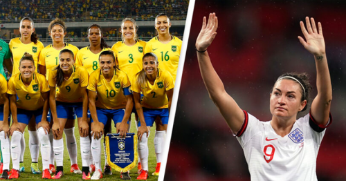 England And Brazil Announce Equal Pay For Men And Women’s National Football Teams
