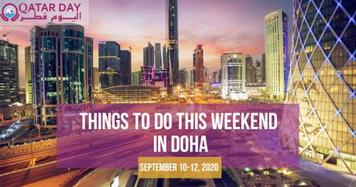 Things to do in Qatar September 10-12