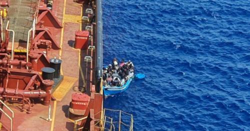 Migrants allowed off Maersk tanker after 40 days at sea