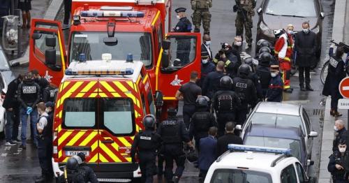 Seven detained after knife attack near ex-Charlie Hebdo offices