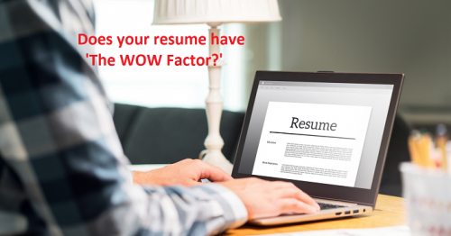 Job Search Tips: How to Give your CV ‘The ‘WOW Factor?’
