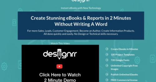 Designrr Review 2020 – Best Tool to Optimize Productivity