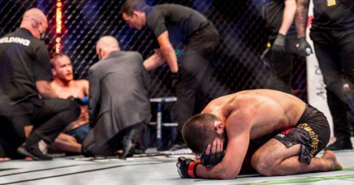 UFC 29-0: Emotional Khabib announces retirement after beating Justin in Abu Dhabi