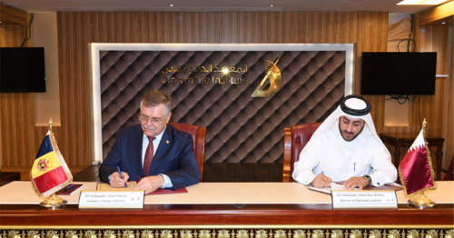 Qatar, Moldova Sign MoU for Cooperation in Field of Diplomatic Training