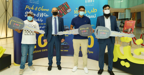 Expat driver wins brand new car in ''Shop and Win Festival'' at Mall of Qatar