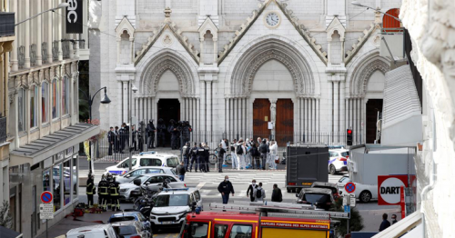 Three dead as woman beheaded in knife attack at French church