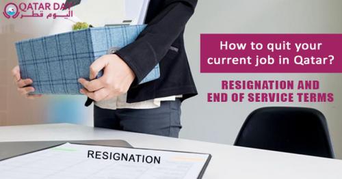 Do you want to quit your job? Here's how to separate from your current company in Qatar