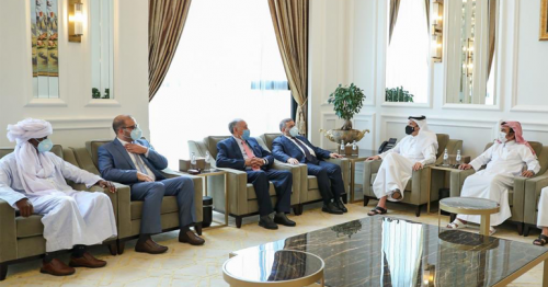 Deputy Prime Minister and Minister of Foreign Affairs Meets Chairman of High Council Libya