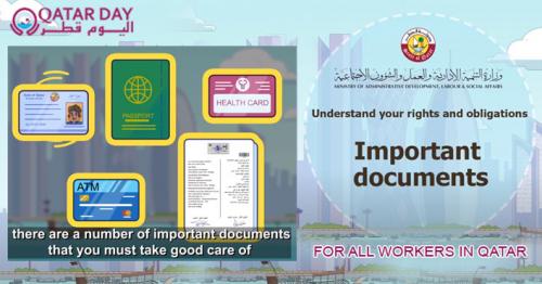 Working in Qatar: Know the Important Documents to Keep Safe