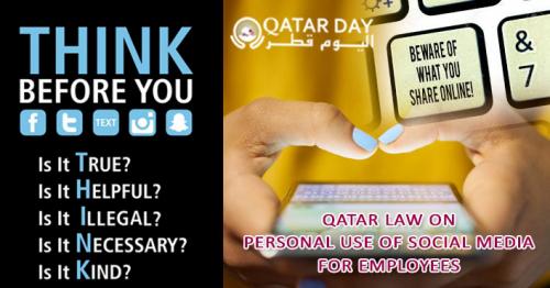 Are you working in Qatar and active on social media? Beware of these policies