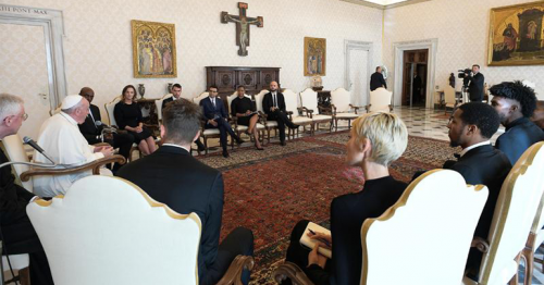 NBA players meet Pope Francis to discuss social justice issues
