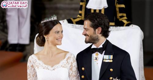 The Prince of Sweden and his wife Princess Sophia