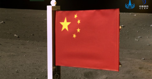 China becomes second nation to plant flag on the Moon