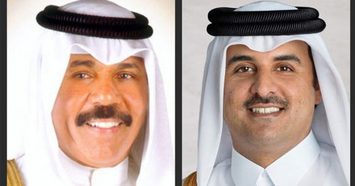 Kuwait Amir Sheikh Nawaf thanks Qatar Amir for efforts to resolve Gulf crisis