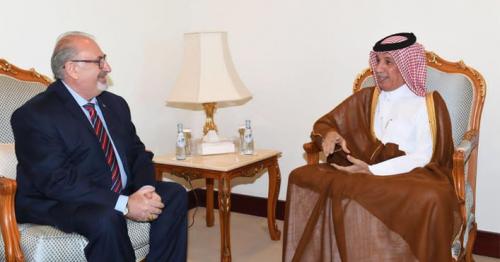 Minister of State for Foreign Affairs Receives Copies of Ambassadors' Credentials