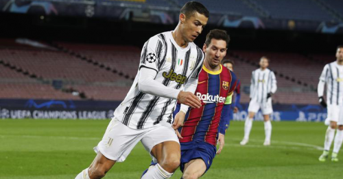 Cristiano Ronaldo scores twice as Juventus crush Lionel Messi's troubled Barcelona in Champions League