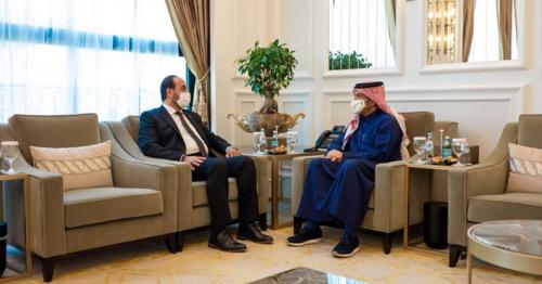 Deputy Prime Minister and Minister of Foreign Affairs Meets President of Syrian National Coalition