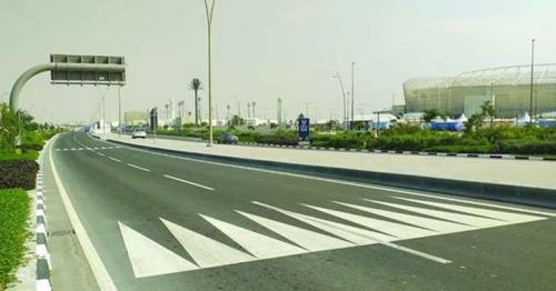 Roads to Al Rayyan Stadium for Amir Cup 2020 final completely ready
