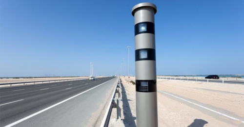 Two arrested for attempt to destroy a speed camera in Pearl-Qatar