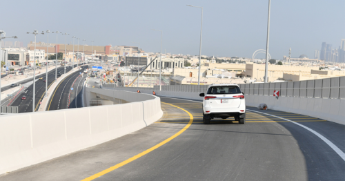 Ashghal to open the seventh and highest bridge on Friday (Jan 1, 2021) at Landmark Interchange