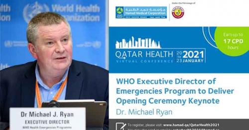 WHO top official to deliver opening keynote at Qatar Health 2021 virtual conference