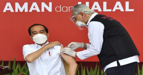 Indonesia starts mass COVID vaccinations over vast territory