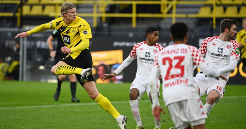 Dortmund slip up with 1-1 draw against strugglers Mainz 05