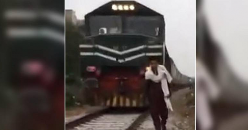 Pakistani man killed during TikTok stunt on train track