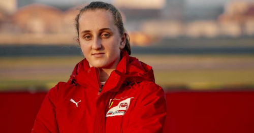 Maya Weug becomes first female driver to earn a spot in the Ferrari Driver Academy