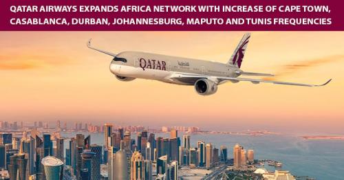 Qatar Airways Expands Africa Network with more weekly flights