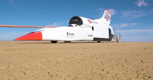 Bloodhound supersonic car project up for sale