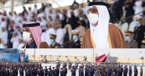 HH the Amir Patronizes Graduation Ceremony of Al Zaeem Air College Students Today