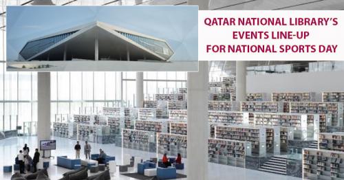 Qatar National Library marks 'National Sports Day' with a series of events this February
