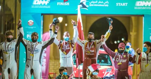 Qatar's Nasser Saleh Al Attiyah cruises to record-breaking 15th win in Qatar International Rally