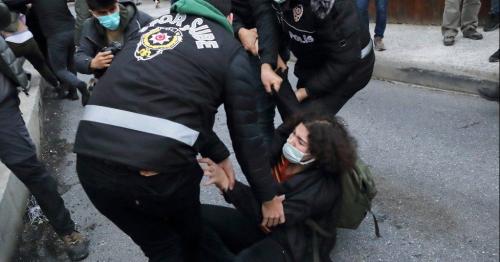 Turkey's Erdogan denounces LGBT youth as police arrest students