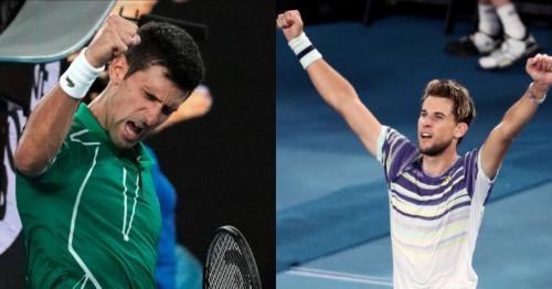 Australian Open - Novak Djokovic and Dominic Thiem through, Stan Wawrinka out