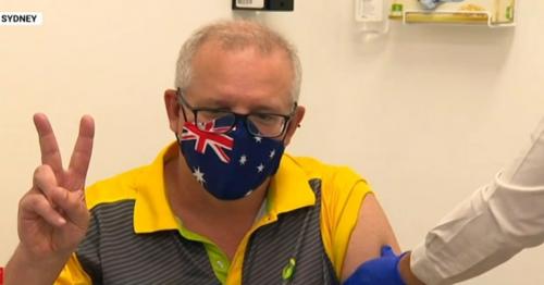 Australian PM is vaccinated as rollout begins