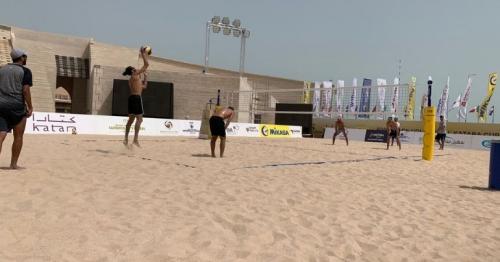 Tijan, Cherif's double victory on the Doha Beach Volleyball Cup