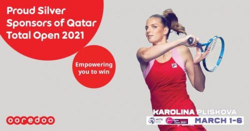 Ooredoo to be Silver Sponsor for 2021 Qatar Total Open