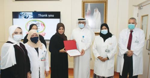 HMC honours QRC for supporting treatment of needy patients