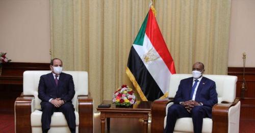 Egypt's Sisi ups pressure for Ethiopia dam deal on Sudan visit 